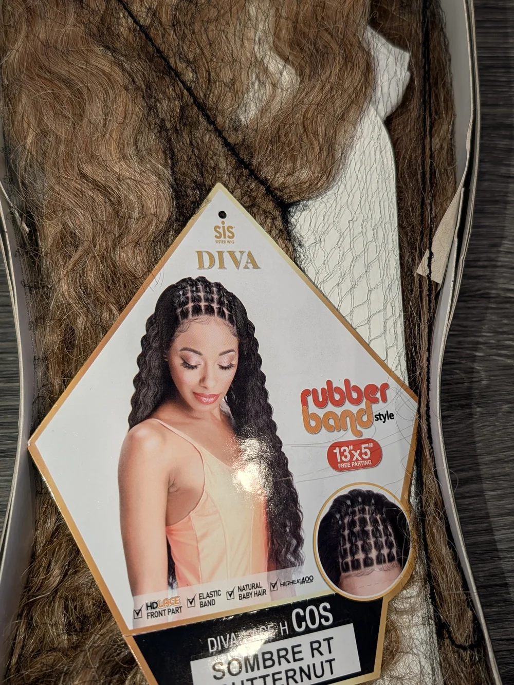 Zury Sis 13x5 Free Parting HD Lace Front Wig - DIVA LACE H COS